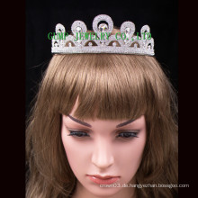 Silberne Tiara heiße Verkaufskrone Kristall headwear